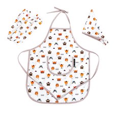 코니아일랜드 유아용 앞치마 세트 문구/오피스/미술/화방용품 반품 최저가 5,050원