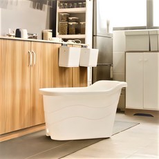 코멧 홈 스파 테라피 욕조, 화이트, 1개 생활용품/욕조 반품 최저가 13,080원