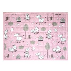 화모베이비 사계절 누빔 유아 방수패드, 핑크망아지, 1개 undefined/undefined 반품 최저가 6,350원