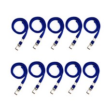 단고리 목걸이 줄, 파랑, 10개 문구/오피스/사무용품 전문관 반품 최저가 4,980원 로켓배송