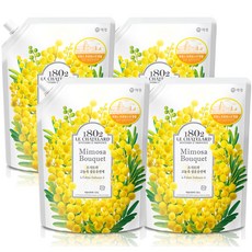 르샤트라1802 섬유유연제 미모사부케 리필, 1.6L, 4개 생활용품/섬유유연제 반품 최저가 46,200원