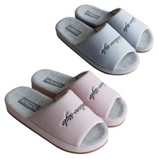 라벨라코 아이콘 몰드형 굽 실내화 2종 세트, 핑크 + 소라, 1세트 홈인테리어/카페트/쿠션 반품 최저가 15,870원