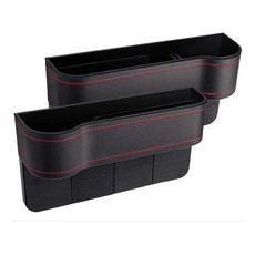 센스팟 심플 차량 사이드 포켓 운전석용 + 조수석용, 1세트, 가죽형레드 자동차용품/인테리어 반품 최저가 11,530원