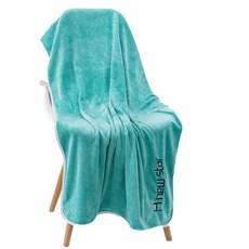 TCR 심플 비치 대형 목욕 타월 300g 극세섬유, 민트, 1개 홈인테리어/바스타월 반품 최저가 8,920원