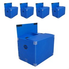 이사박스 밸크로 5호, 블루, 5개 생활용품/이사박스/종이박스 반품 최저가 29,670원