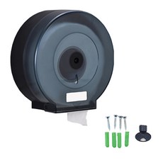 공중화장실 점보롤 휴지 케이스 + 나사 세트, 반투명블랙, 1세트 생활용품/욕실용품 반품 최저가 7,280원