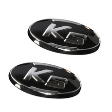 VIP KOZON 차량용 엠블럼 프론트 + 리어 세트, 블랙, K5 자동차용품/익스테리어 반품 최저가 7,350원