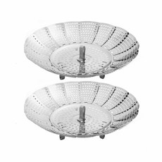 트리 센스쿡 접이식 스텐 찜기 1단, 27cm, 2개 주방용품/찜솥/들통 반품 최저가 7,950원