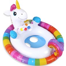 써니워터 레인보우 유니콘 보행기 튜브, 혼합색상, 1개 출산/유아동/완구/교구 반품 최저가 12,240원