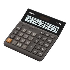 카시오 데스크타입 계산기 DH-14, BK, 1개 문구/오피스/사무용품 전문관 반품 최저가 29,230원