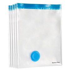 마켓플랜 벨브형 이불 압축팩, 1개입, 5개 생활용품/압축팩/커버 반품 최저가 13,520원