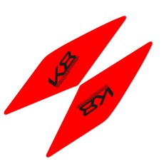 달구름 차량용 헤드라이트 리플렉터 데칼 스티커 K8 로고 레드 좌 + 우 세트 자동차용품/익스테리어 반품 최저가 7,070원