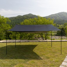 아이두젠 트라이베카 렉타 그늘막 실버코팅 대형 타프 폴대 포함, 블랙 스포츠/레저/캠핑전문관 반품 최저가 89,000원