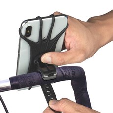 로어 자전거 실리콘 휴대폰 거치대, 블랙, 1개 스포츠/레저/자전거 반품 최저가 4,150원
