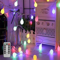 대한 벽 인테리어 크리스마스 트리 LED 캠핑 감성 파티 앵두 줄 전구 조명 100구 10M, 무지개, 1개 홈인테리어/조명/스탠드 반품 최저가 9,640원