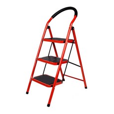 접이식 계단 사다리 3단 레드 MI-L90S3, 1개 생활용품/공구/철물/DIY 반품 최저가 26,180원