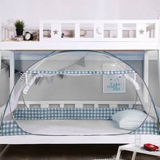 에이치앤아이 이층침대 모기장, 블루 홈인테리어/커튼/블라인드 반품 최저가 18,210원