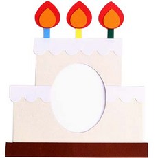 파티해 펀펀 포토프레임 생일 가면, 케이크, 1개 문구/오피스/파티/이벤트 반품 최저가 6,060원
