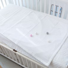 화모 3중직 소프트 무지 거즈 신생아 방수 패드, 아이보리, 1개 생활용품/기저귀매트 반품 최저가 28,060원