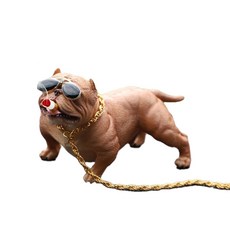 자동차 대시보드 장식 깡패불독, 브라운, 1개 자동차용품/인테리어 반품 최저가 2,590원