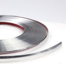 티커벨 자동차 고광택 메탈 크롬 몰딩, 라인 자동차용품/익스테리어 반품 최저가 10,210원