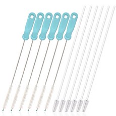 하이비 다용도 빨대브러쉬 6p + 빨대솔6p 랜덤발송, 1세트, 스카이 주방용품/주방잡화 반품 최저가 8,440원