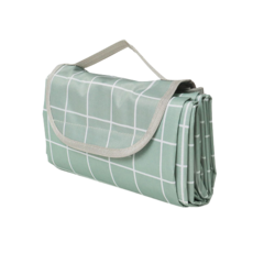 마켓플랜 휴대용 피크닉 매트, 체크 그린 스포츠_레저/캠핑전문관 반품 최저가 12,870원