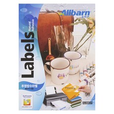 올바른 투명방수라벨 레이저용 6 x 16 AL096CP 100p, 96칸, 1개 문구/오피스/사무용품 전문관 반품 최저가 35,810원