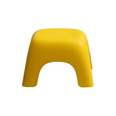 컬러풀 동글 플라스틱 의자 295mm, 옐로우, 1개 홈인테리어/가구 반품 최저가 8,070원