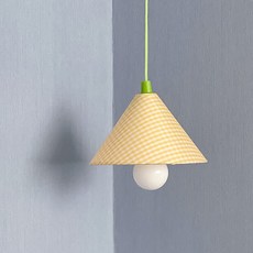 아보드 미니 체크 전등갓, 옐로우 홈인테리어/조명/스탠드 반품 최저가 10,800원