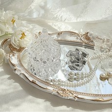 클린마마 빈티지 거울 트레이, 빈티지 화이트 홈인테리어/선반/장식장 반품 최저가 12,140원