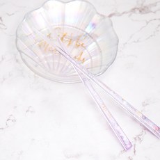 스케이터 신리오 클리어젓가락 AAC45 21cm, 리틀트윈스타, 젓가락, 1개 주방용품/젓가락 반품 최저가 3,730원