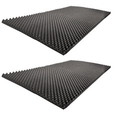 계란판 방음재 비접착 5 x 100 x 200 cm, 블랙, 2개 생활용품/생활잡화 반품 최저가 47,670원
