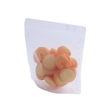 투명 스탠드 지퍼 조그팩 가로형 25 x 22 cm, 1개 주방용품/일회용품/종이컵 반품 최저가 10,920원