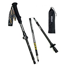 엑스피크 5단 접이식 등산스틱 + 엑시아 파우치 세트, 블랙, 1개 스포츠/레저/등산/아웃도어 반품 최저가 21,200원