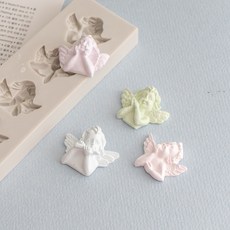 큐피트 하트 천사 4구 실리콘몰드 홈인테리어/홈데코/디퓨저 반품 최저가 6,800원