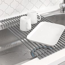 키친구 실리콘 싱크롤큐브 선반 18롤, 그레이, 1개 주방용품/주방수납/정리 반품 최저가 12,160원