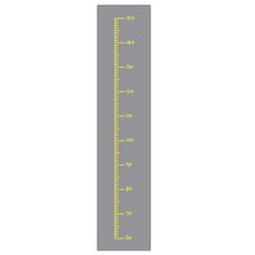 STEA 심플 키재기 스티커, 옐로우 출산/유아동/유아가구/인테리어 반품 최저가 6,660원