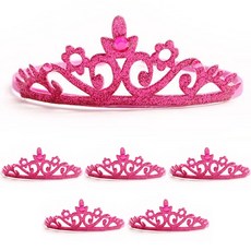 파티해 반짝이 공주 티아라, 푸치샤, 6개 문구/오피스/파티/이벤트 반품 최저가 5,280원
