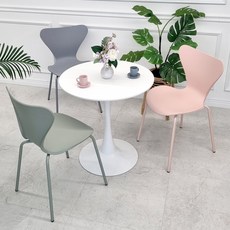 비에프컴퍼니 러블리 원형 테이블 700 상판두께 18mm 페인팅 도장 상판, 화이트, 3인용 홈인테리어/주방가구 반품 최저가 37,420원