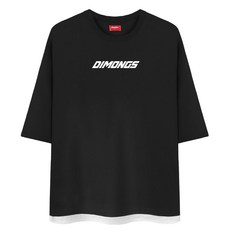 디몽스 타이포 7부 반팔 티셔츠 MRE_0014 패션의류/잡화/남녀 공용 의류 반품 최저가 7,200원