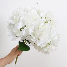 마쉬매리골드 조화 수국 꽃다발, 화이트, 1개 홈인테리어/홈데코/디퓨저 반품 최저가 9,400원