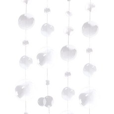 파티쇼 물방울 모형 파티 가랜드, 클리어, 2개 문구/오피스/파티/이벤트 반품 최저가 4,670원