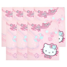 드림산업 헬로키티 클리어화일 A4 20매, 보석키티, 7개 문구/오피스/학용품/수업준비 반품 최저가 7,510원