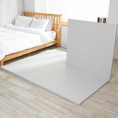 바니하우스 이지클린 2단 폴더매트 + 미끌림 방지패드 4p, 라이트그레이+크림 출산/유아동/매트/안전용품 반품 최저가 91,760원