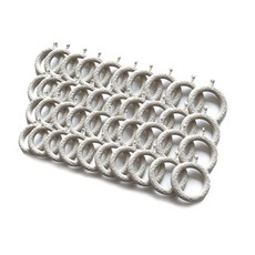 끌래망스 튤립 커튼링 25mm 40p, 아이보리, 1개 홈인테리어/커튼/블라인드 반품 최저가 12,120원