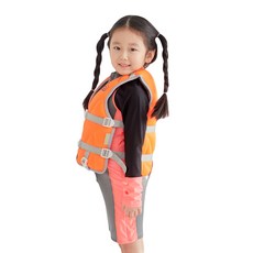 아이와 수영조끼, 형광주황색, 1개 완구/취미/물놀이/계절완구 반품 최저가 19,710원