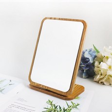 치프몰 원목 스탠드 탁상거울, 긴사각형 홈인테리어/거울 반품 최저가 5,360원