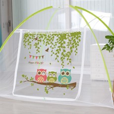 다샵 1초완성 원터치 텐트형 모기장, 행복부엉이 홈인테리어/커튼/블라인드 반품 최저가 16,830원