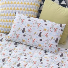 보떼하우스 캠핑 베개커버, 여우 출산/유아동/유아동침구 반품 최저가 11,300원